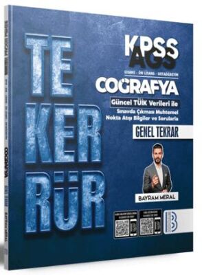 TEKERRÜR KPSS AGS Coğrafya Genel Tekrar - 1