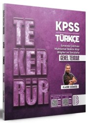Tekerrür KPSS Türkçe Genel Tekrar - Benim Hocam Yayınları