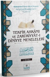 Tekfir Ahkamı ve Zaruriyyat-ı Diniyye Meseleleri - Tahkik Yayınları