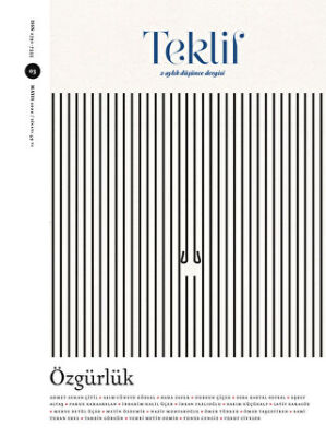 Teklif 2 Aylık Düşünce Dergisi Sayı: 3 Mayıs 2022 - 1
