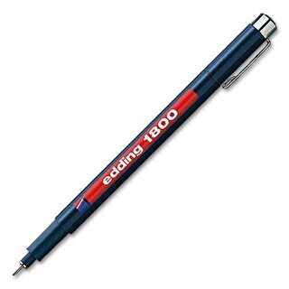 Edding Teknik Çizim Kalemi Kırmızı 0.5Mm E-1800
