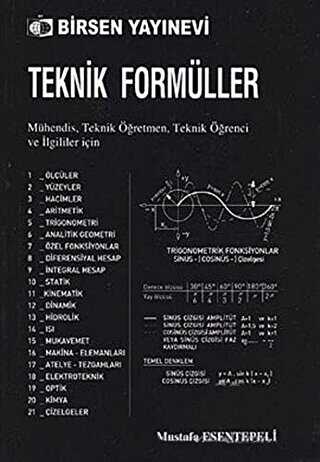 Teknik Formüller - Birsen Yayınevi
