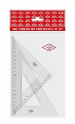 Hatas Teknik Okul Öğrenci Gönye Seti 21-60-45 - Hatas