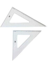 Hatas Teknik Okul Öğrenci Gönye Seti 32-60-45 - Hatas