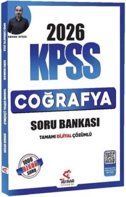 Tekrar Akademi Yayınları 2026 KPSS Coğrafya Soru Bankası Çözümlü - 1