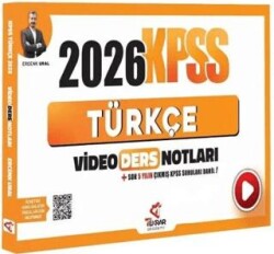 2026 KPSS Türkçe Video Ders Notları - Tekrar Akademi Yayınları