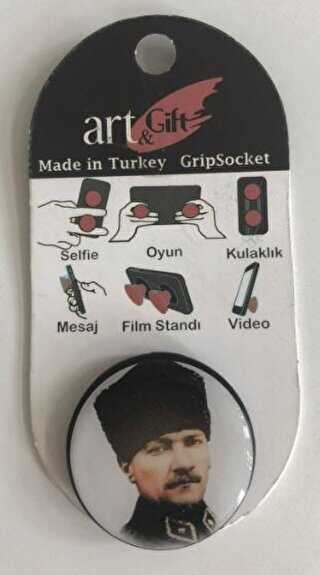 Telefon Tutucu 4: Mustafa Kemal Atatürk - Hobi Ürün