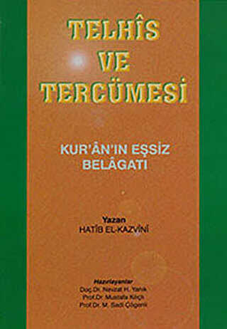 Telhis ve Tercümesi - Huzur Yayınevi
