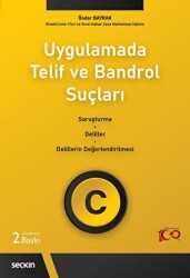 Telif ve Bandrol Suçları - Seçkin Yayıncılık