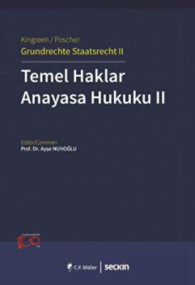 Temel Haklar, Anayasa Hukuku II - 1