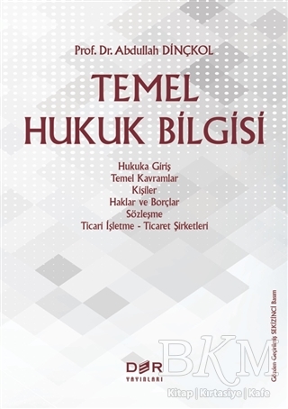 Temel Hukuk Bilgisi - Der Yayınları