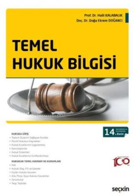 Temel Hukuk Bilgisi - 1