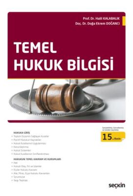 Temel Hukuk Bilgisi - 1
