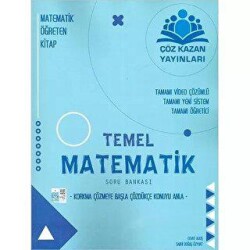 Temel Matematik Soru Bankası - Çöz Kazan Yayınları