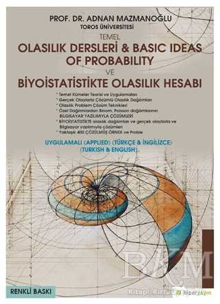 Temel Olasılık Dersleri - Basic Ideas of Probability ve Biyoistatistikte Olasılık Hesabı Uygulamalı Türkçe - İngilizce - Hiperlink Yayınları