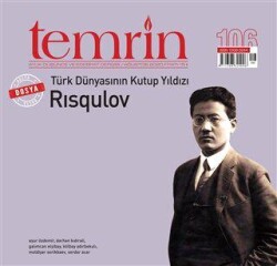 Temrin Düşünce ve Edebiyat Dergisi Sayı: 106 Ağustos 2020 - Temrin Dergisi