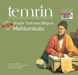 Temrin Düşünce ve Edebiyat Dergisi Sayı: 104 Haziran 2020 - Temrin Dergisi