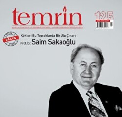 Temrin Düşünce ve Edebiyat Dergisi Sayı: 125 Mayıs - Haziran 2022 - Temrin Dergisi