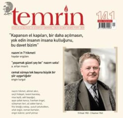 Temrin Düşünce ve Edebiyat Dergisi Sayı: 141 Ocak - Şubat 2025 - Temrin Dergisi