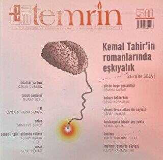 Temrin Düşünce ve Edebiyat Dergisi Sayı: 50 Haziran 2012