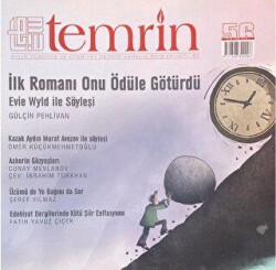 Temrin Düşünce ve Edebiyat Dergisi Sayı: 56 Aralık 2012 - Temrin Dergisi