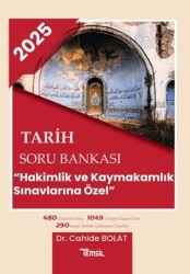 2025 Tarih Soru Bankası Hakimlik ve Kaymakamlık Sınavlarına Özel - Temsil Kitap