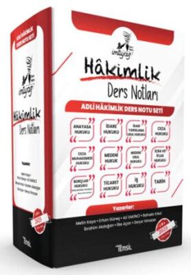 Temsil Kitap İmtiyaz Adli Hakimlik Ders Notları Seti - 1