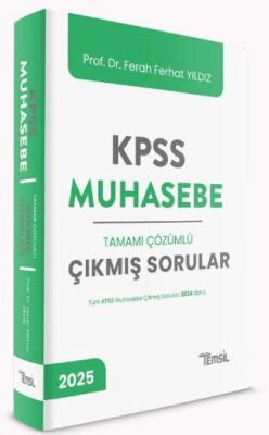 Temsil Kitap KPSS Muhasebe Tamamı Çözümlü Çıkmış Sorular - 1