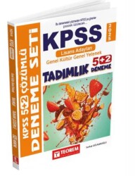 Teorem Yayıncılık Kpss 5 + 2 Deneme Sınavı Genel Kültür Genel Yetenek Tamamı Çözümlü - Teorem Yayıncılık