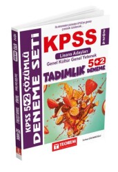 Teorem Yayıncılık KPSS Genel Kültür - Genel Yetenek Çözümlü 5 + 2 Deneme Lisans Adayları İçin - Teorem Yayıncılık