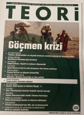 Teori Dergisi Ağustos 2023 - 2