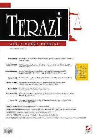 Terazi Aylık Hukuk Dergisi Sayı: 53 Ocak 2011