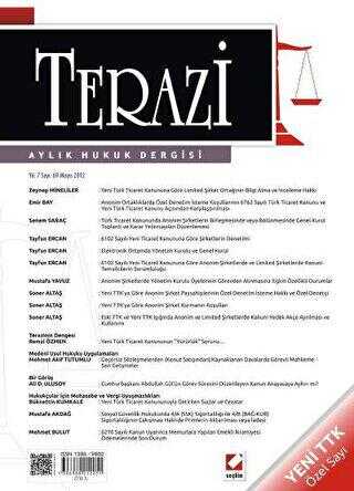 Terazi Aylık Hukuk Dergisi Sayı: 69 Mayıs 2012