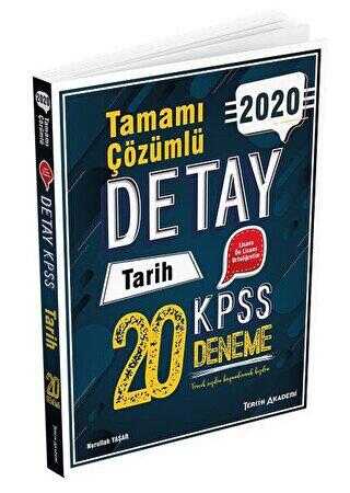 Tercih Akademi Yayınları Tercih Akademi KPSS Detay Vatandaşlık Tamamı Çözümlü 20 Deneme - Tercih Akademi Yayınları