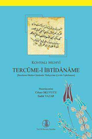 Tercüme-i İbtidaname - Türk Dil Kurumu Yayınları