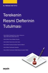 Terekenin Resmi Defterinin Tutulması - Seçkin Yayıncılık