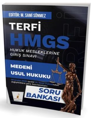 Terfi HMGS Medeni Usul Hukuku Soru Bankası - 1