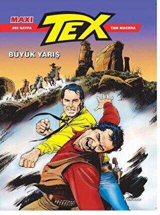 Tex Maxi Cilt 8 - Büyük Yarış - Çizgi Düşler Yayınevi