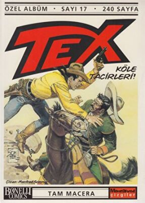Tex Özel Albüm Sayı: 17 Köle Tacirleri kapağı