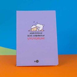 The Edd Terzi Dikiş Kapak Ajanda Uyuyorum - The Edd