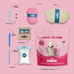 The Gookie Salyangoz Örgü Seti - Gookie