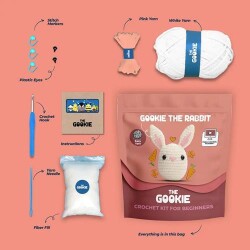 The Gookie Tavşan Örgü Kiti - Gookie