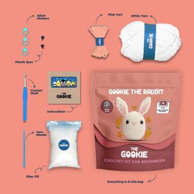 The Gookie Tavşan Örgü Kiti - 1