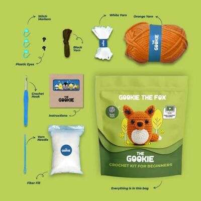 The Gookie Tilki Örgü Kiti - 1