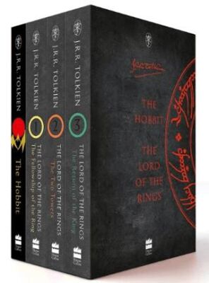 The Hobbit and The Lord of the Rings Boxed Set 4 Kitap kapağı
