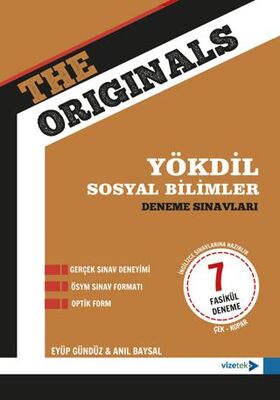 Vizetek Yayıncılık The Originals YÖKDİL Sosyal Bilimler Deneme Sınavları - 1