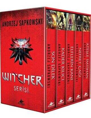 The Witcher Serisi Kutulu Özel Set 5 Kitap