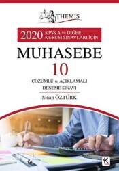 Kuram Kitap Themis 2020 KPSS A ve Diğer Kurum Sınavları İçin Muhasebe 10 Çözümlü ve Açıklamalı Deneme Sınavı - Kuram Kitap