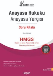 THEMIS – Anayasa Hukuku – Anayasa Yargısı Soru Kitabı - Seçkin Yayıncılık
