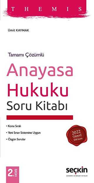 THEMIS - Anayasa Hukuku Soru Kitabı - Seçkin Yayıncılık